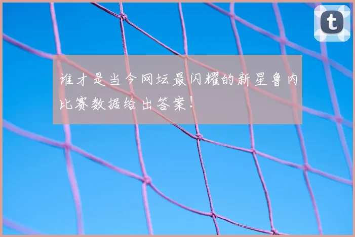 谁才是当今网坛最闪耀的新星鲁内比赛数据给出答案!